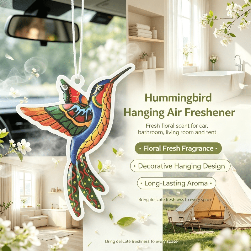 Car Air Freshener - Diffuseur d'air pour voiture, carte parfumée