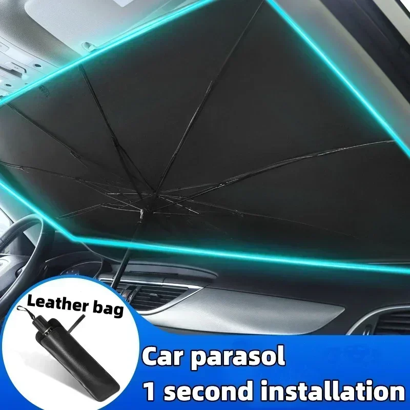 Parasol de voiture pliable pou - Windshield Sun Shade avis et prix