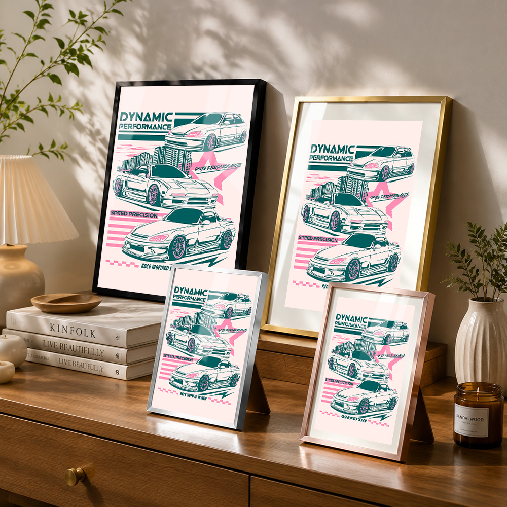 Affiche Métallique de Voiture  - Car Mirror avis et prix