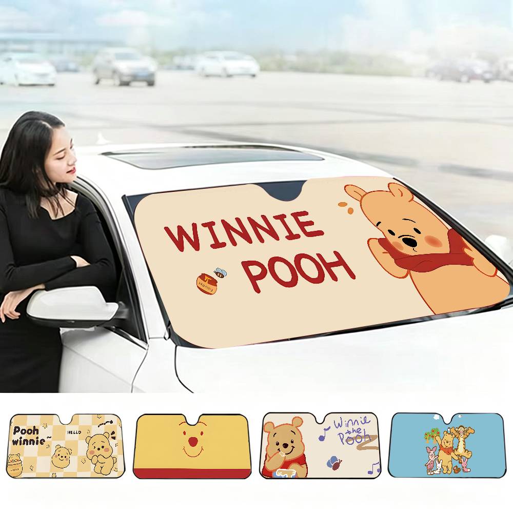 W-Winnies-The-P-Poohs Pare-sol - Windshield Sun Shade avis et prix