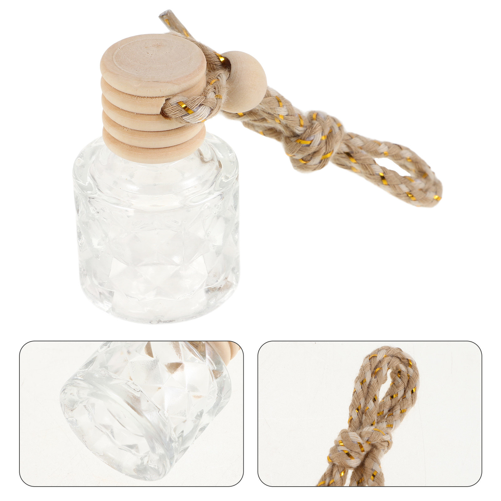2 flacons en verre pour huiles - Car Air Freshener avis et prix